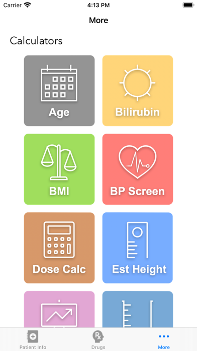 Pedi QuikCalc 5 Screenshot