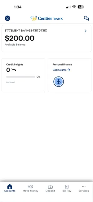 Centier Bank screenshot 3