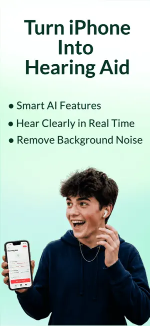 Hearing Aid Sound Amplifier iPhone screenshot 1