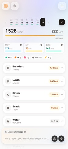 Calorize: AI Calorie Tracker Screenshot 5 of 8