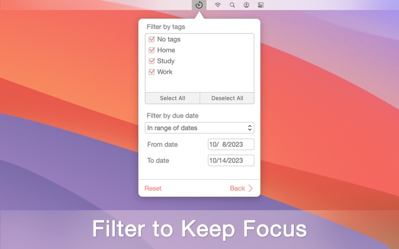 Be Focused - Pomodoro Timer Screenshot