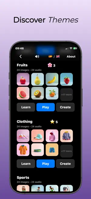 Kids Flashcards - Memocabulary screenshot 2