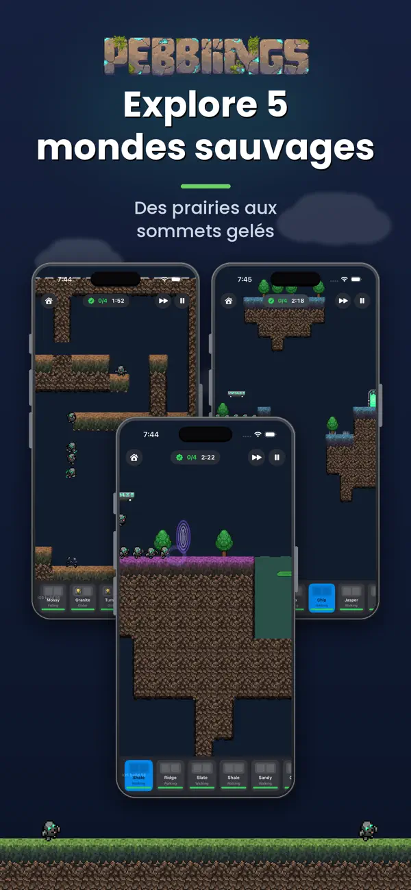 Screenshot #3 pour Pebblings: Petite Horde