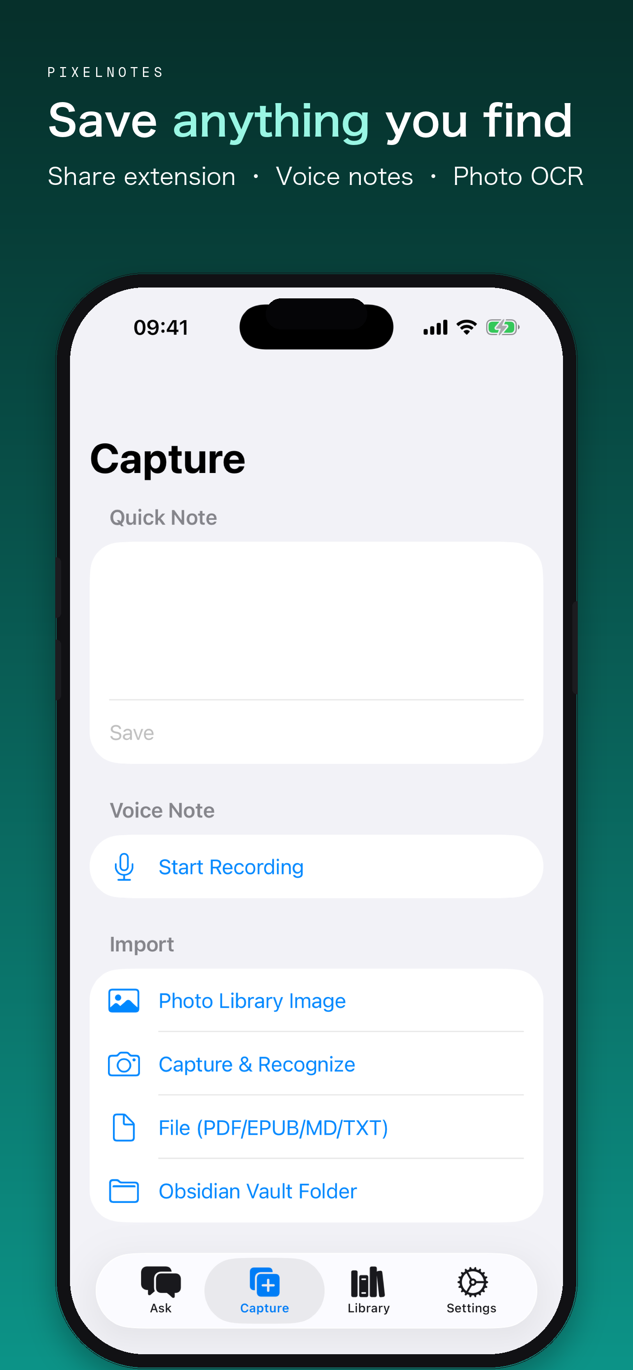 PixelNotes screenshot 6