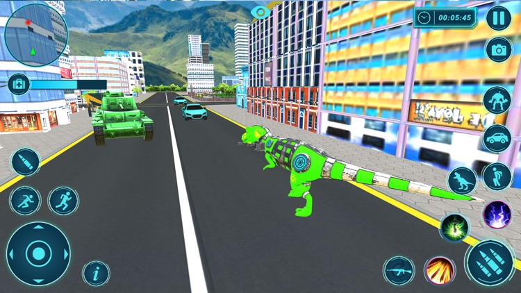 Dino Simulator Robot Battle