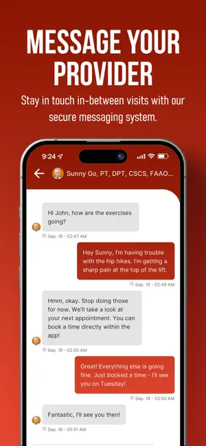 Prompt for Patients screenshot 3