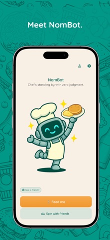 NomBot: Food Decider Screenshot 6 of 6