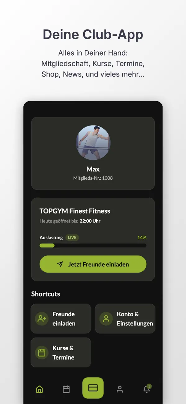 Screenshot #1 pour TOPGYM