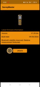 Protimeter Firmware Update screenshot