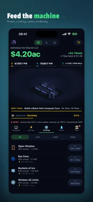 AI Tycoon: Idle Datacenter screenshot 4