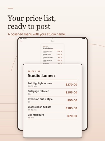 Salon Pricing Calculator