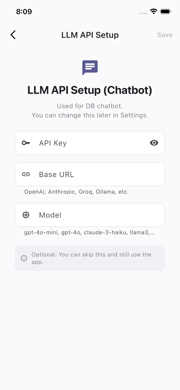 #4. DB Linker (iOS) di: jaehyun kim