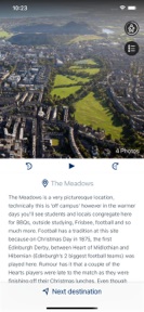 University of Edinburgh Events screenshot