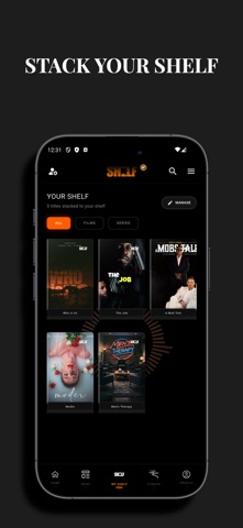 Shelf TV iPhone screenshot