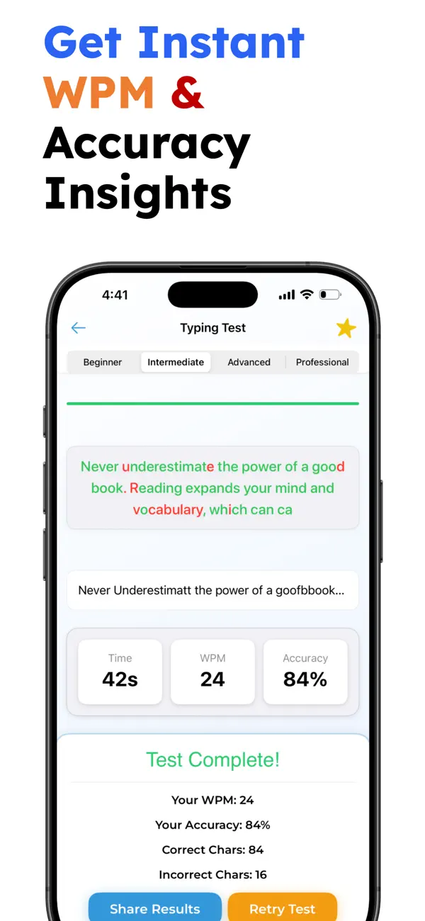 Speed Typing Test – WPM Check screenshot 3