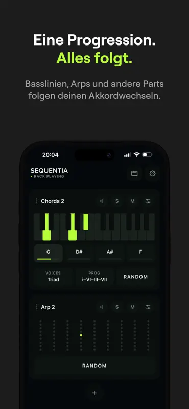 Sequentia: MIDI Sequencer screenshot 7 of 10