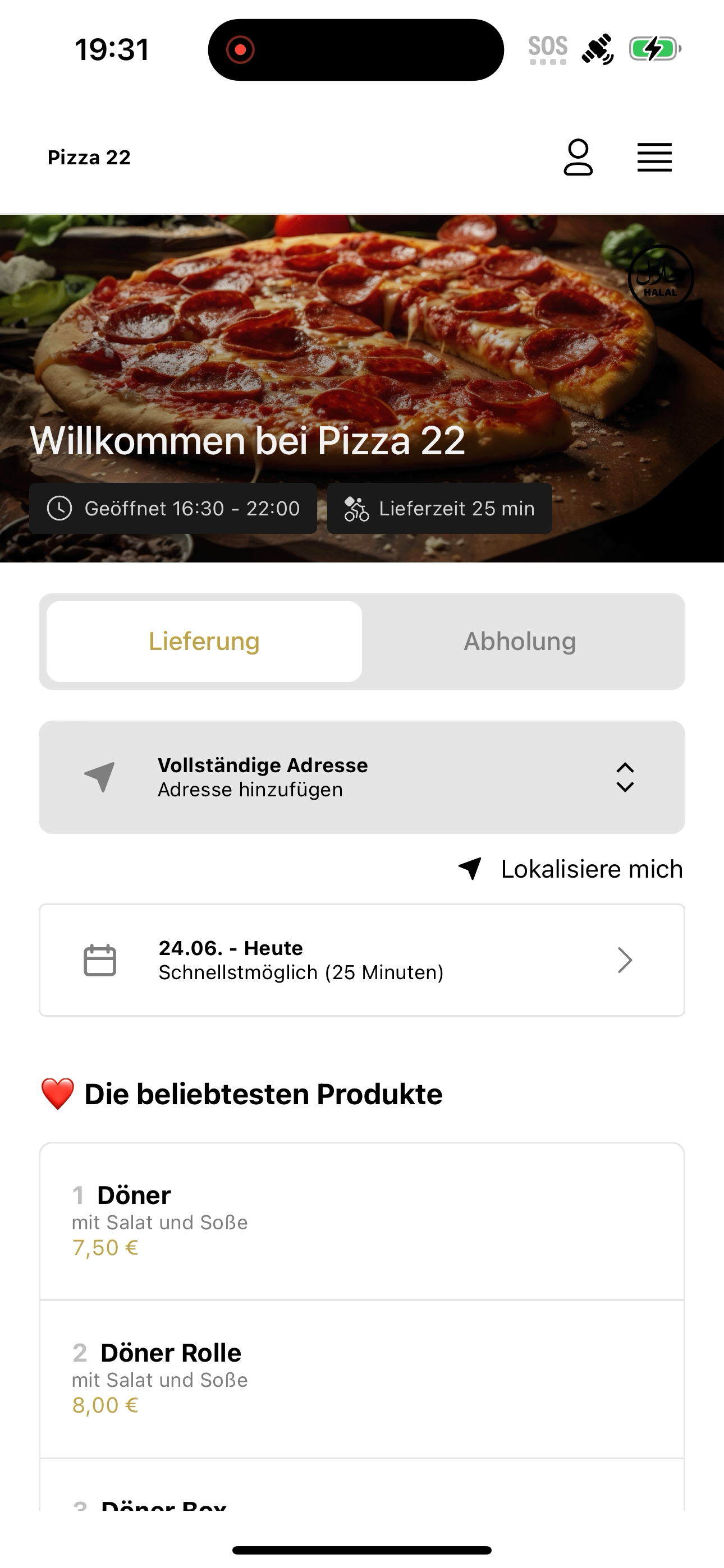 Pizza 22 screenshot 5