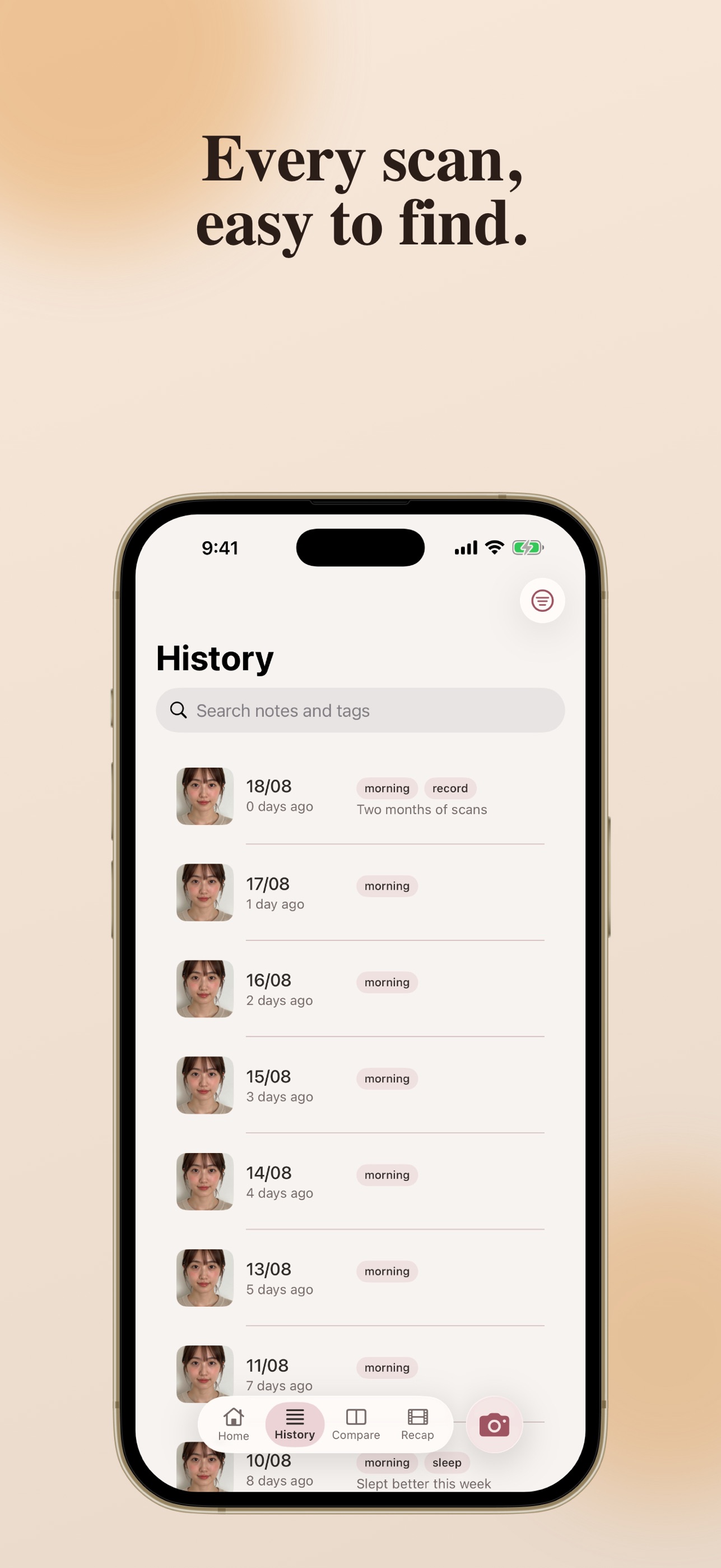 Screenshot 5 of Face Still: Same Selfie Daily