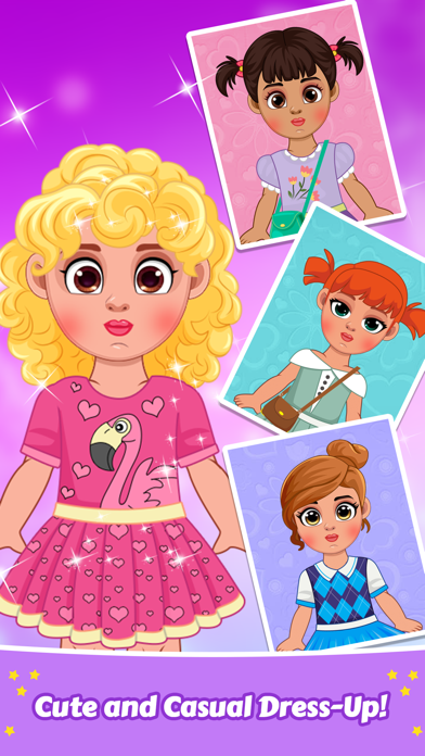 Chibi Doll Dress Up Makeupのおすすめ画像8