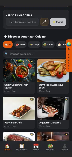 Savora: AI Recipes & Cuisines screenshot 2