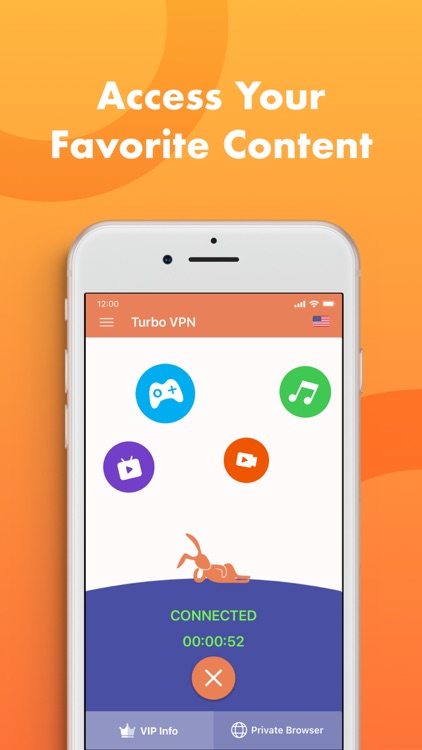 Turbo VPN Private Browser screenshot-4