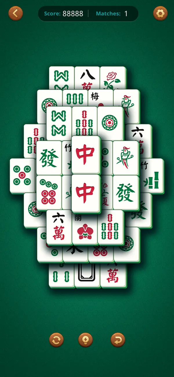 Screenshot #1 pour Mahjong Associez les Tuiles