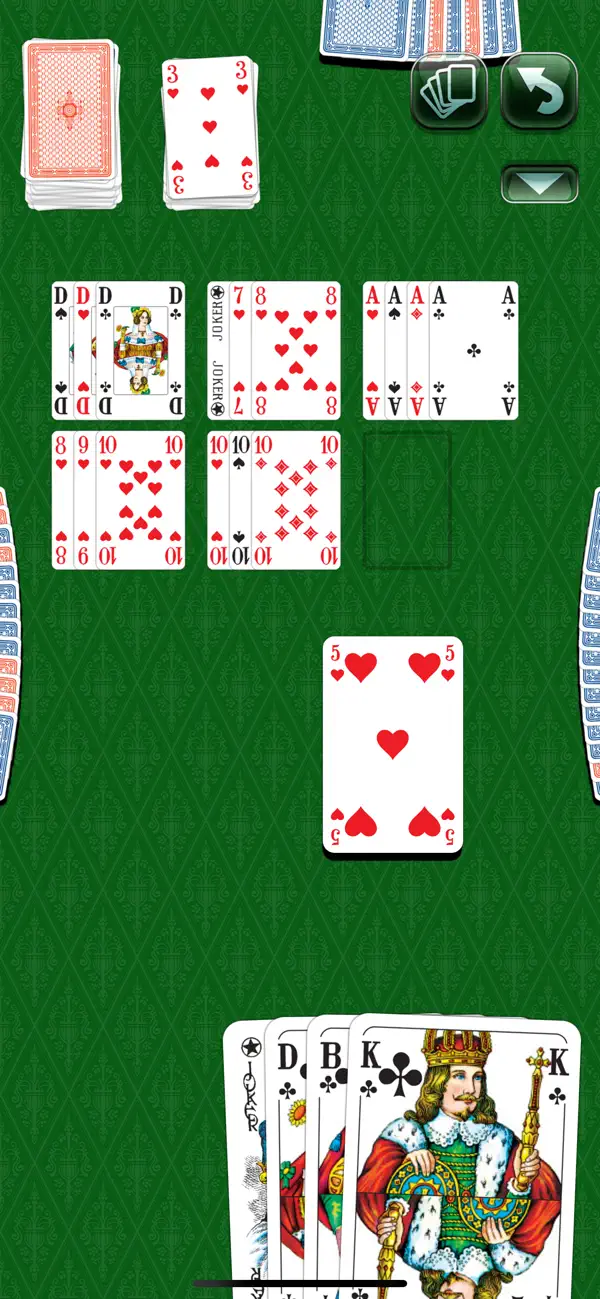Screenshot #2 pour Rami HD - Le Jeu de Cartes
