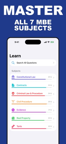Bar Exam Prep: MBE Practice screenshot