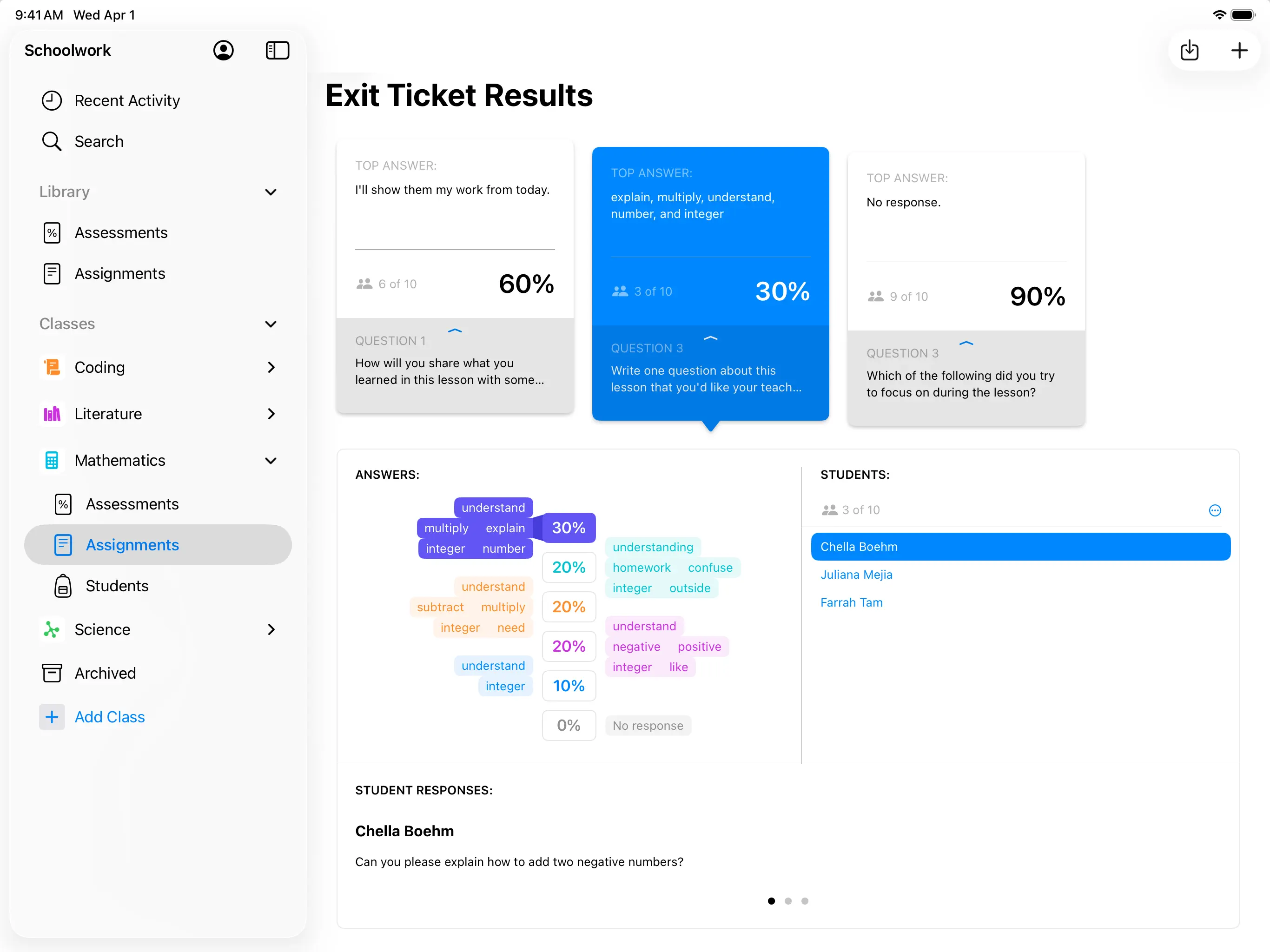 #7. Schoolwork (iOS) Door: Apple