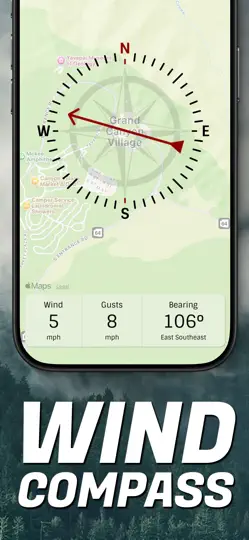 Capture d'écran de Wind Compass - Windygo sur iPhone 2