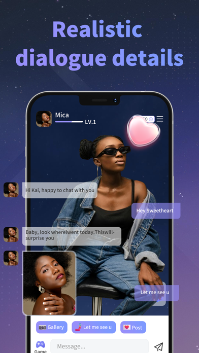 iDating - Cute AI Girlfriend Screenshot