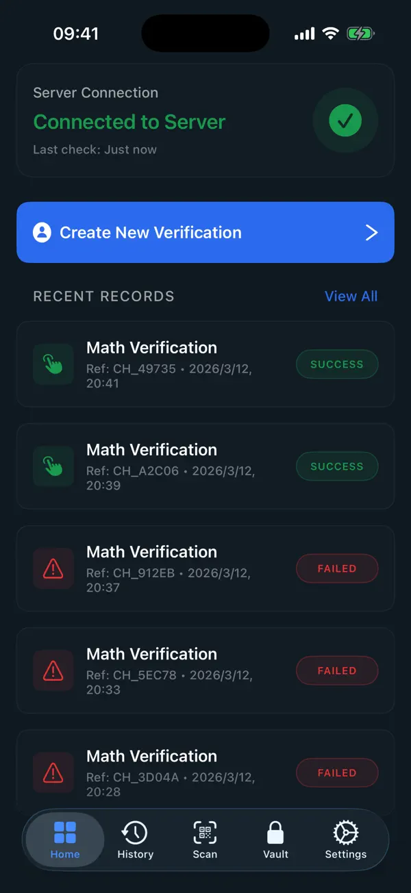 Screenshot #1 pour HumanPass