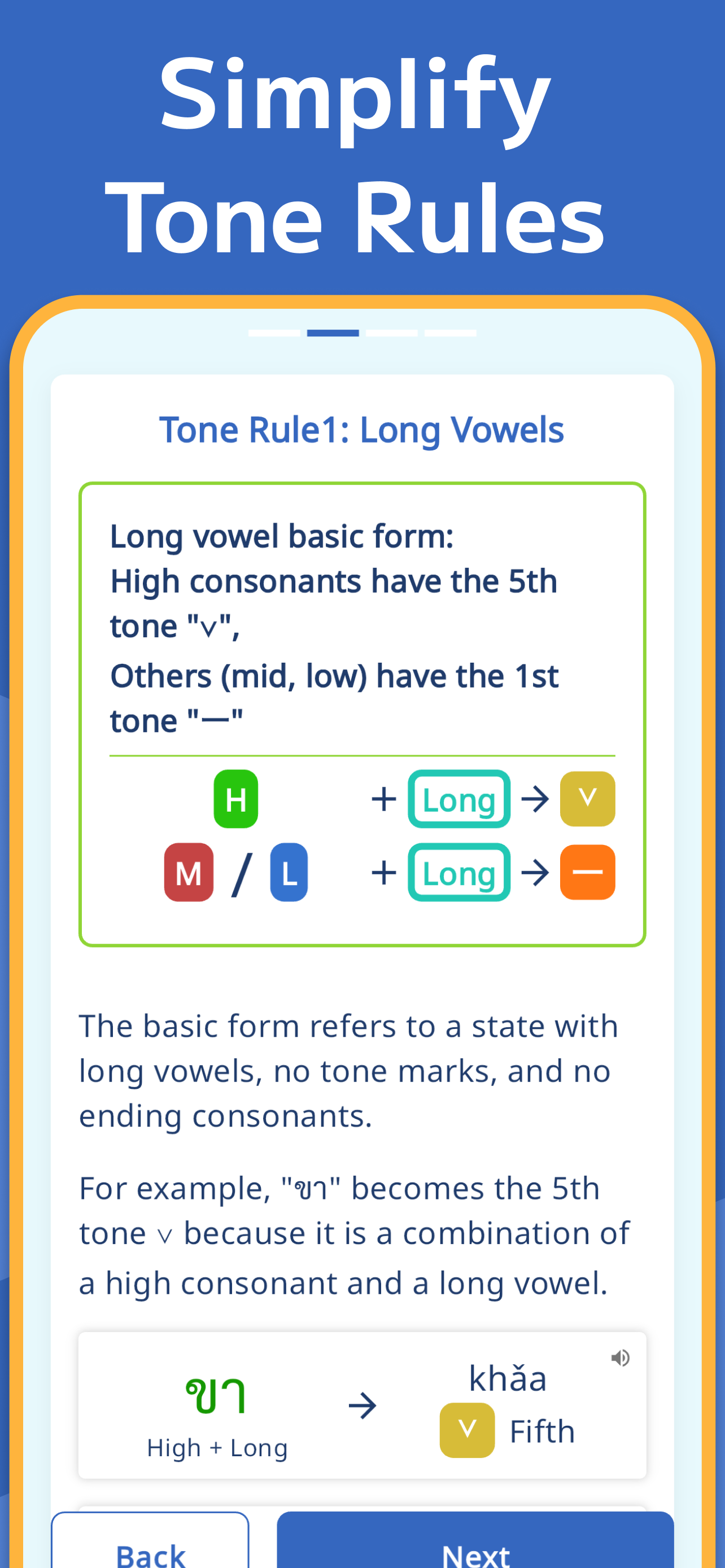 Thai Reading | Alphabet & Tone screenshot 6