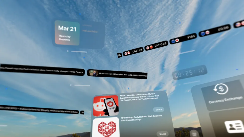 WWidgets screenshot 2