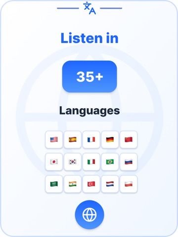 AI Voice TTS – Text to Speech iPad screenshot