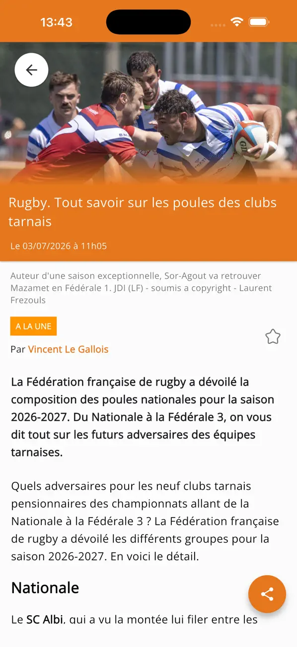Screenshot #2 pour Le Journal d'Ici