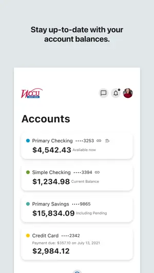 WCCU Mobile screenshot 3
