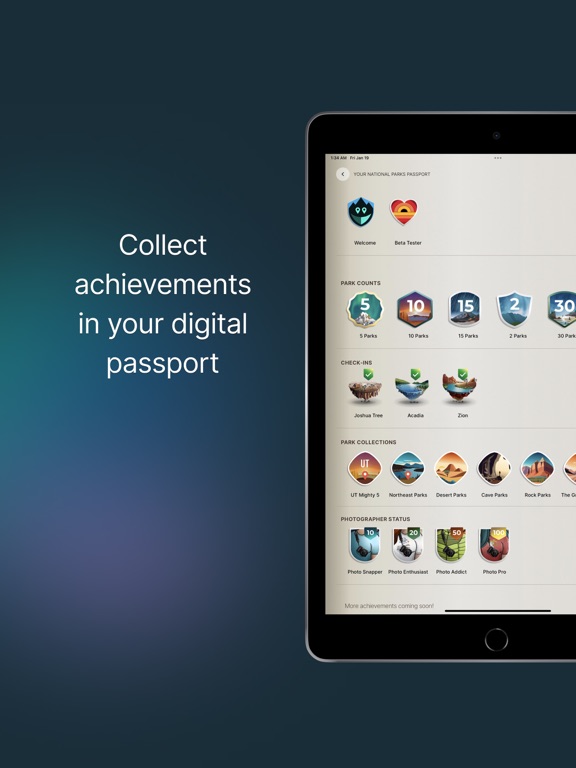 Natparks iPad screenshot 5 - Travel app