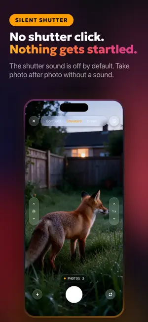 NoxCam - Black Screen Camera screenshot 2