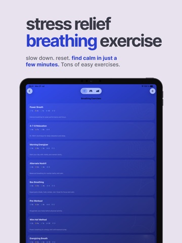 OTTER - Breath Maxxing Drill iPad screenshot