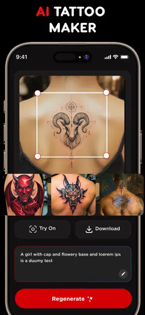 Tattoo Design Ai Art Generator screenshot 3