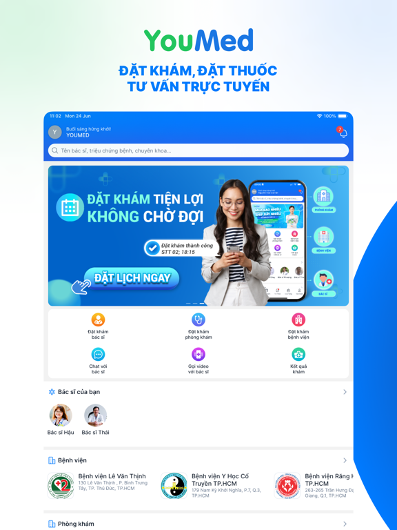 Screenshot #4 pour YouMed - Ứng dụng đặt khám
