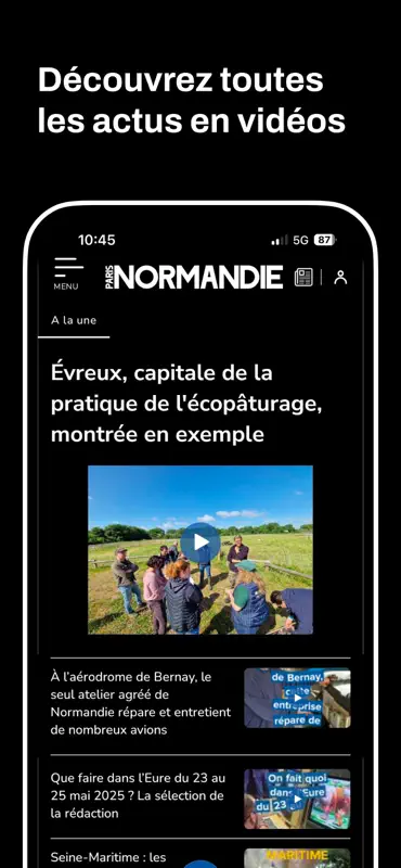 Paris Normandie : Actu & vidéo screenshot 5 of 8