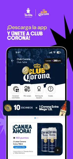 TaDa Delivery de Bebidas MX screenshot 2