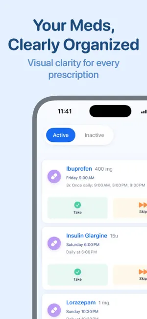 Pillio Pill Reminder & Tracker screenshot 3