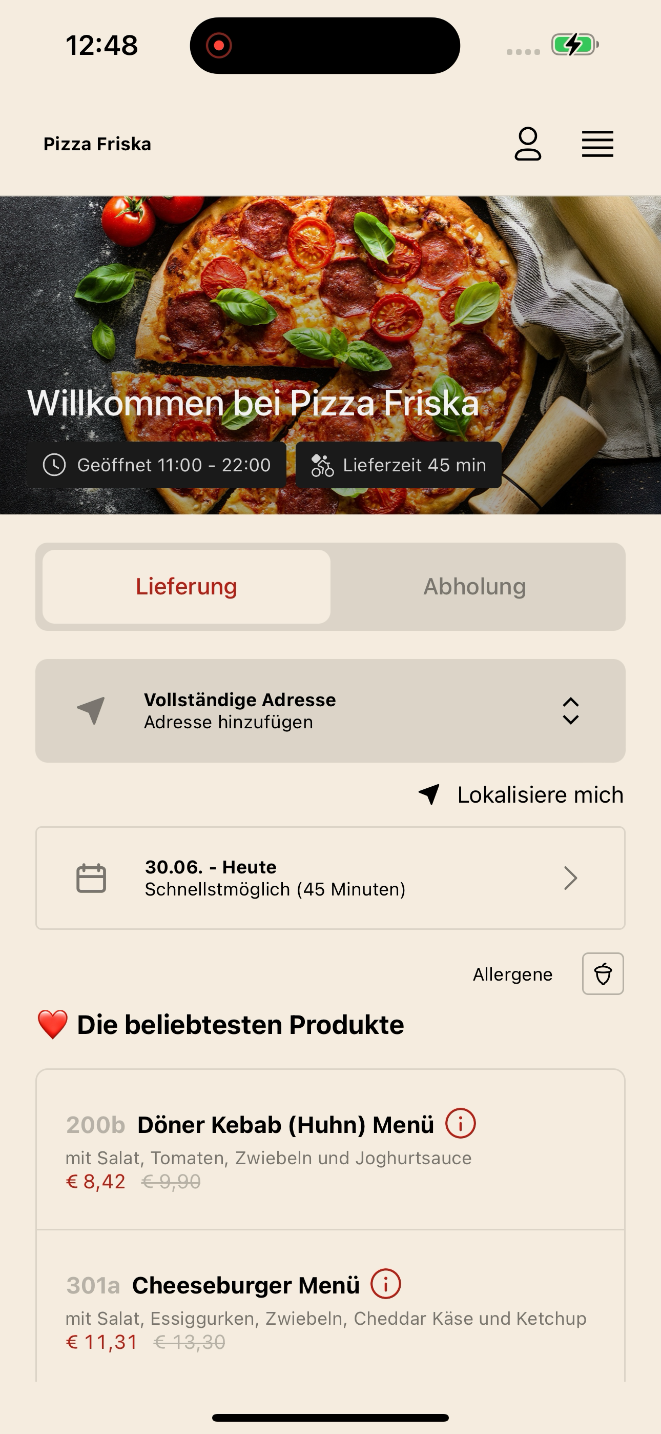 Pizza Friska