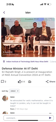 My News My Report screenshot