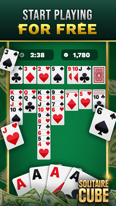 screenshot of Solitaire Cube - Win Real Cash 5