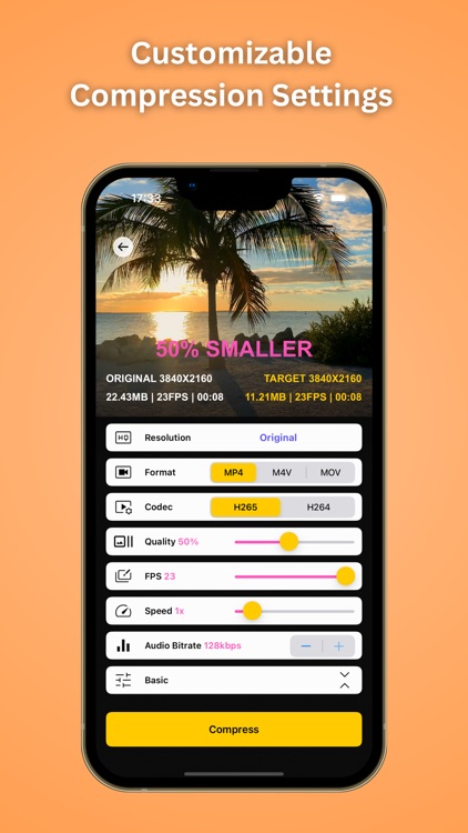 Video Compress & Upscale