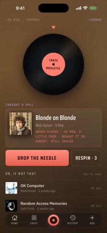 Crate Roulette: Pick a Record screenshot 1
